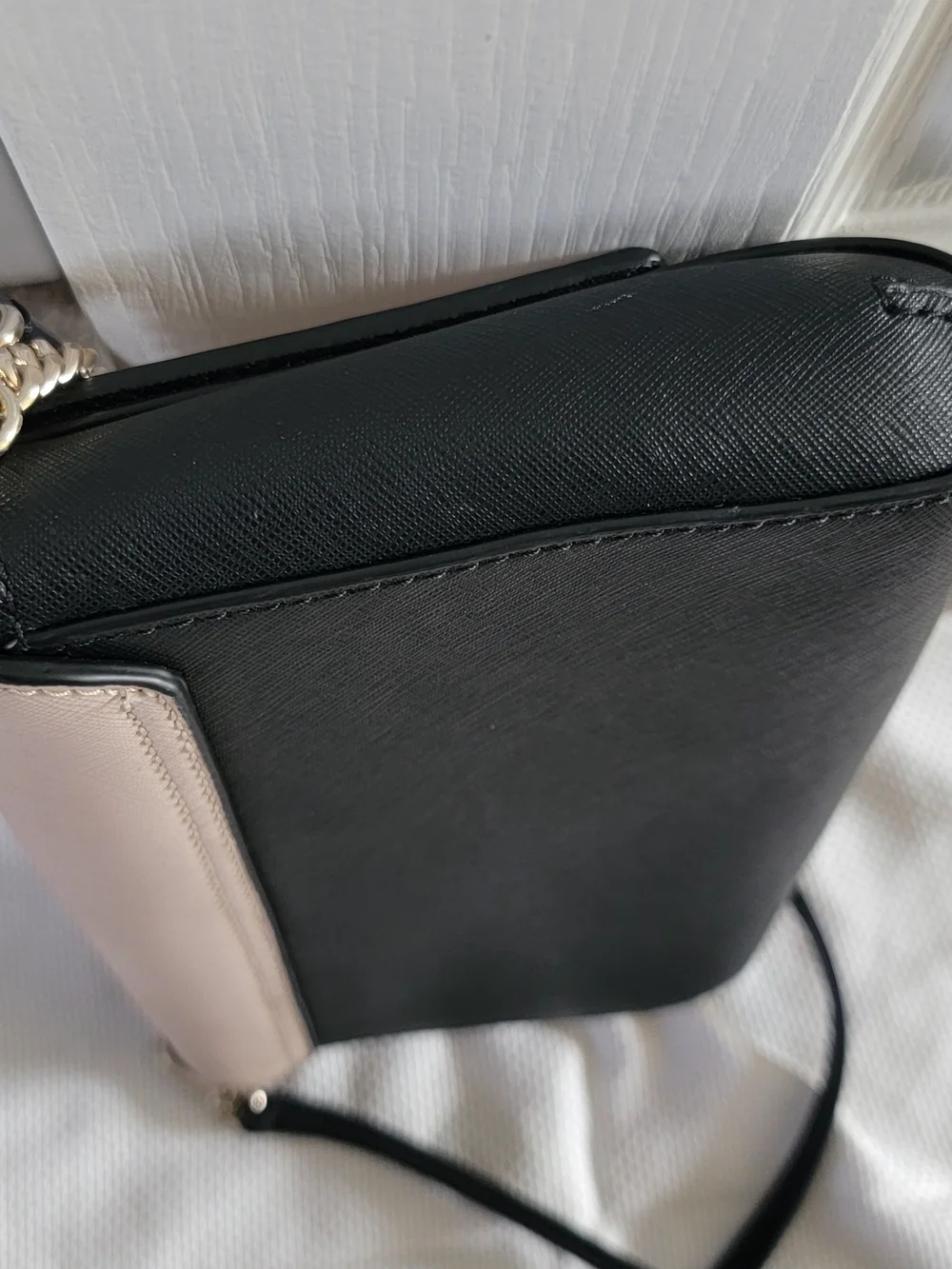 Kate Spade Two-Tone Pink and Black Crossbody Bag